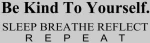 Be Kind To Yourself Φούτερ - BLACK