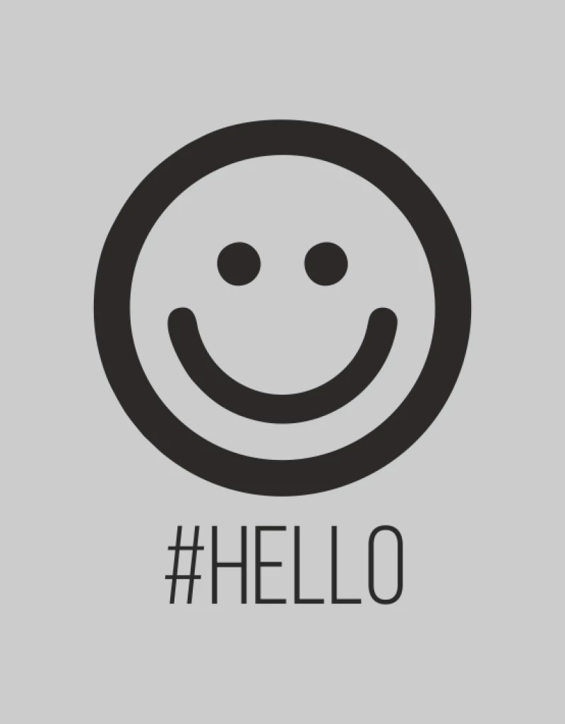 Hello man t-shirt - GOLD