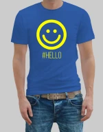 Hello man t-shirt - GOLD