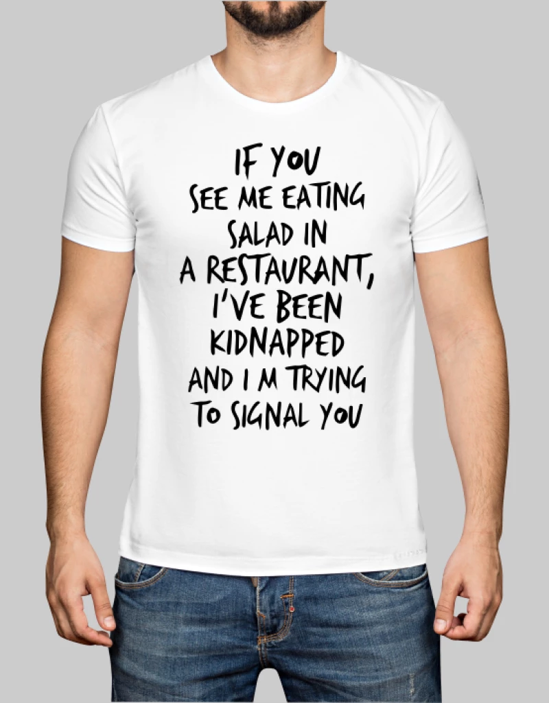 Kidnapped t-shirt - RED