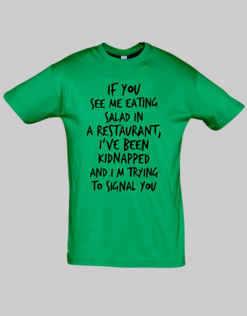 Kidnapped t-shirt - RED