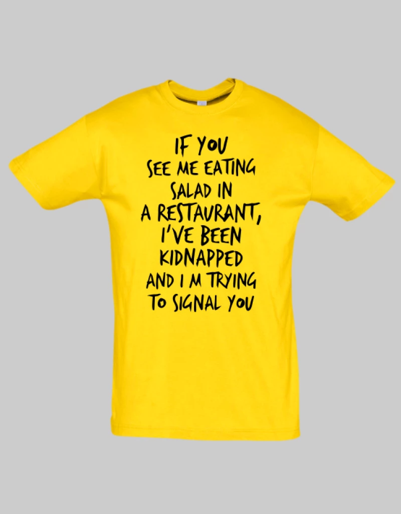 Kidnapped t-shirt - RED