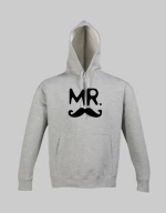 MR Hoodie - GREY MELANGE