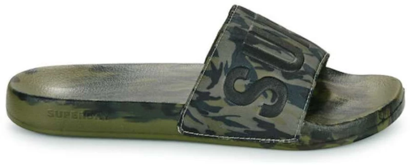 Superdry MF310261A-3DL Παντόφλες Chaki