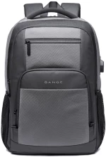 BANGE ΑΝΔΡΙΚΟ ΣΑΚΙΔΙΟ ΠΛΑΤΗΣ 24L ΘΗΚΗ LAPTOP 15,6" ΓΚΡΙ 1921