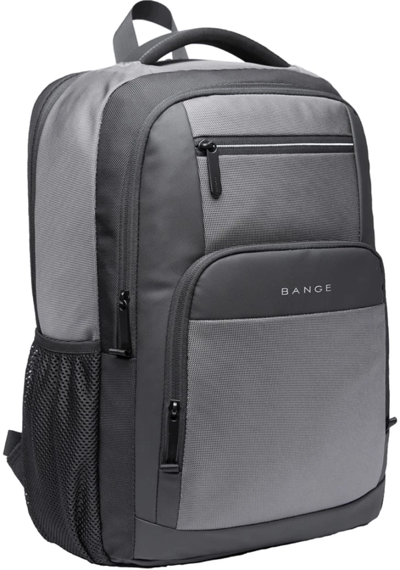 BANGE ΑΝΔΡΙΚΟ ΣΑΚΙΔΙΟ ΠΛΑΤΗΣ 24L ΘΗΚΗ LAPTOP 15,6" ΓΚΡΙ 1921