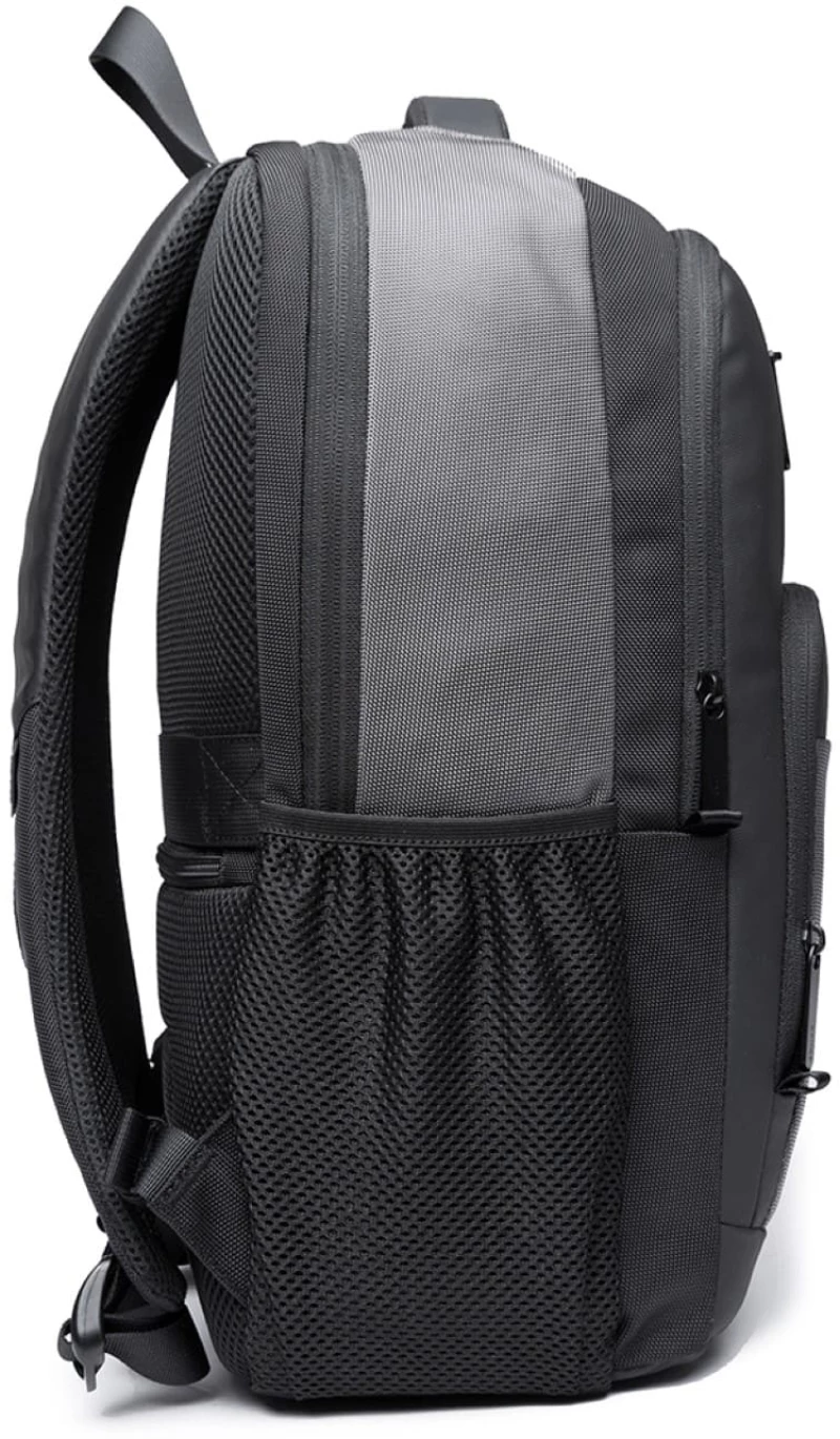 BANGE ΑΝΔΡΙΚΟ ΣΑΚΙΔΙΟ ΠΛΑΤΗΣ 24L ΘΗΚΗ LAPTOP 15,6" ΓΚΡΙ 1921