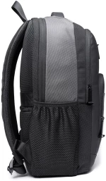 BANGE ΑΝΔΡΙΚΟ ΣΑΚΙΔΙΟ ΠΛΑΤΗΣ 24L ΘΗΚΗ LAPTOP 15,6" ΓΚΡΙ 1921
