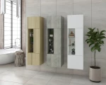 Έπιπλο Στήλη Μπάνιου Κρεμαστή Drop Instinct Natural Oak  (40x32x140)