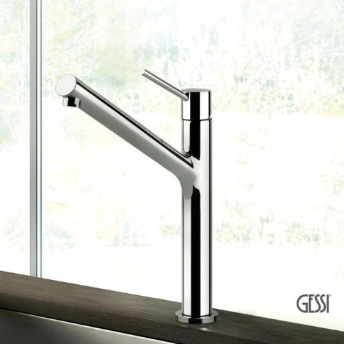 Μπαταρία Νεροχύτη THALIUM,  GESSI CHROME