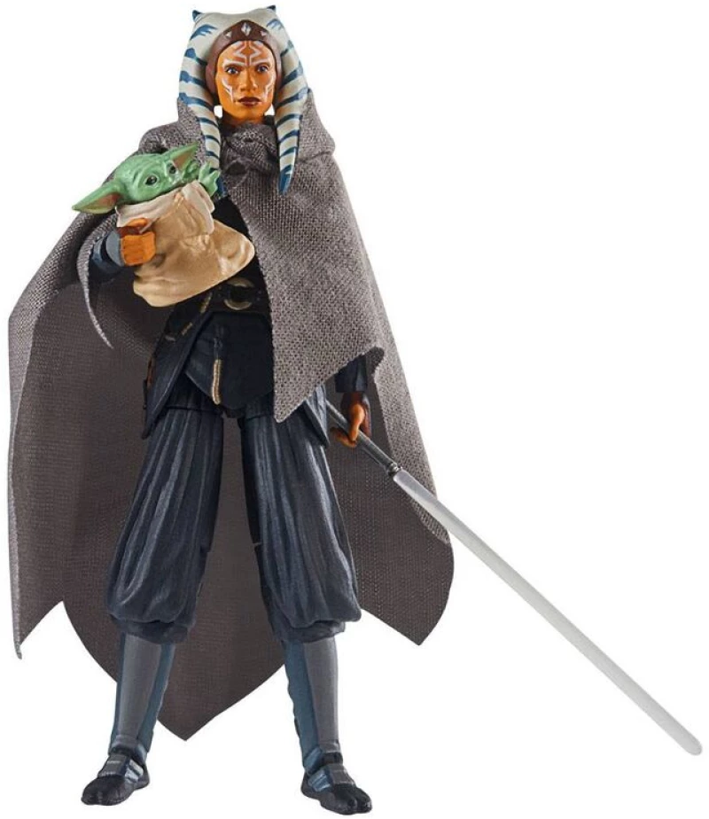 Star Wars Vintage Collection Ahsoka Tano and Grogu figure 10cm
