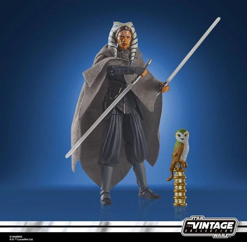 Star Wars Vintage Collection Ahsoka Tano and Grogu figure 10cm