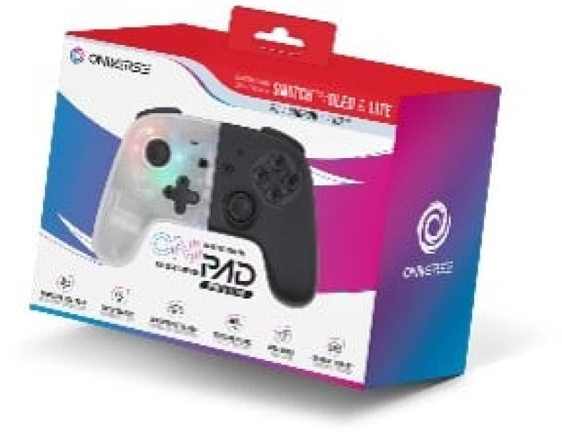 ONIVERSE - Bluetooth Controller for Nintendo Switch / PC / IOS / Android - White Star / Nintendo Switch