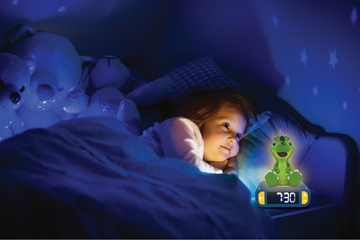 Lexibook - Dino - Digital 3D Alarm Clock (RL800DINO) / Toys