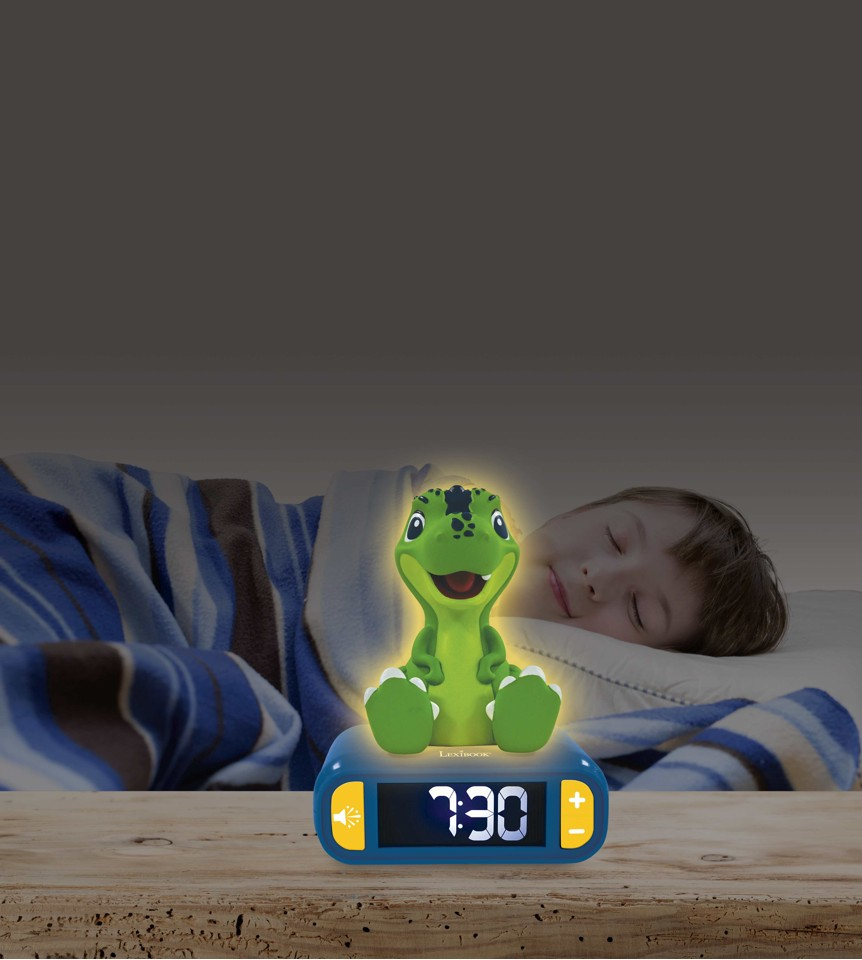 Lexibook - Dino - Digital 3D Alarm Clock (RL800DINO) / Toys