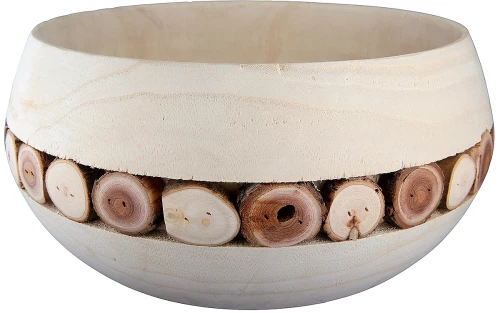 Μπολ ArteLibre Φυσικό Ξύλο 12.5cm