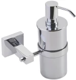 Επιτοίχιο Dispenser Brass Ορειχάλκινο Ασημί  Creavit Svida (BS44605)