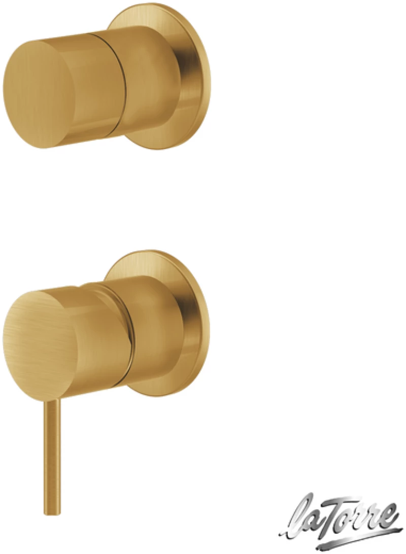 ΜΙΚΤ.ΕΝΤΟΙΧ.ΜΕ ΕΚΤΡ.ELLE 316 LA TORRE INOX PVD BRUSHED GOLD