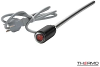 Ηλεκτρική αντίσταση 500W Silk Black για θερμαντικό σώμα λουτρού (HE500W-401)