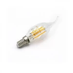 Λάμπα COG LED 4W Ε14 κερί με μύτη διάφανη LUMEN 13-14014002