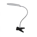 Φωτιστικό Γραφείου με Τσιμπίδα και Σπιράλ LED 5W 4000K BAZ2 ACA 15205LEDBKC Μαύρο