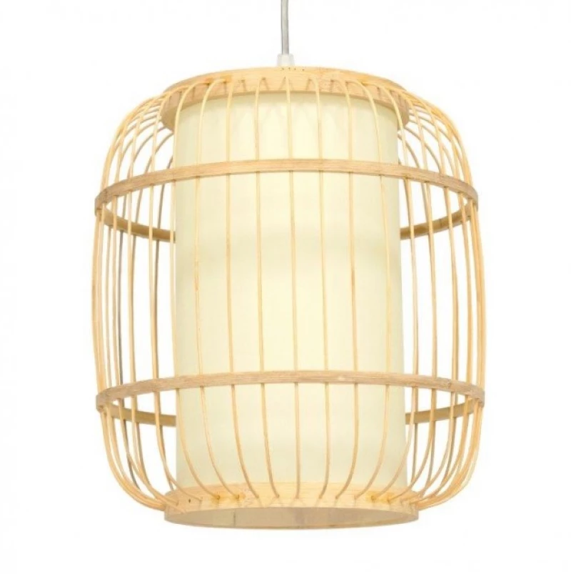 Κρεμαστό Φωτιστικό Οροφής DE PARIS Bamboo 01633 Globostar 01633 Μπεζ
