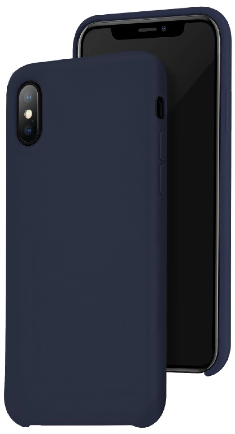 SOFT TOUCH BACK COVER ΜΑΤΤ ΓΙΑ IPHONE Χ/XS MIDNIGHT BLUE