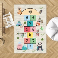 ΧΑΛΙ Hopscotch 284 135X200 Συνθετικό - -