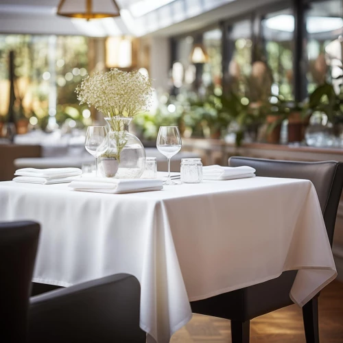 Τραπεζομάντηλο επαγγελματικό Stain 150x150 Λευκό   - -