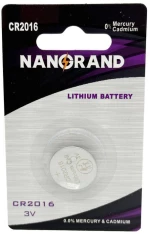 Μπαταρία NANORAND λιθίου CR2016 3V