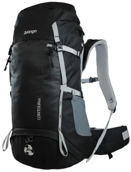Ορειβατικό Σακίδιο Πλάτης Vango Contour 65  Κωδ. VAN-801 Μαύρο