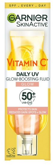 Garnier Skin Active Vitamin C Daily UV SPF50+ Glow Boosting Fluid 40ml
