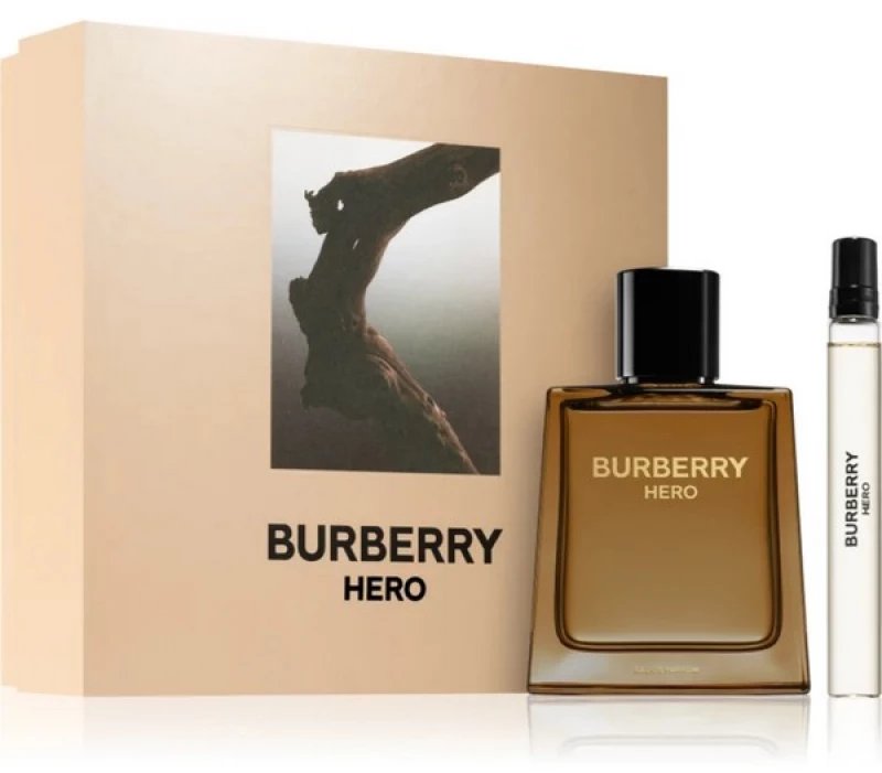 Burberry Hero Eau De Parfum 100ml & Pen Spray 10ml
