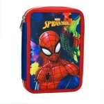 Κασετίνα διπλή Gim Spiderman silver eyes 337-06100