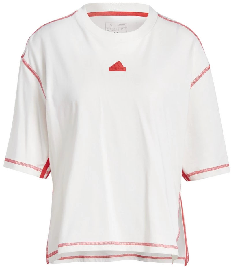 adidas DANCE TEE IS0874 ADIDAS Λευκό
