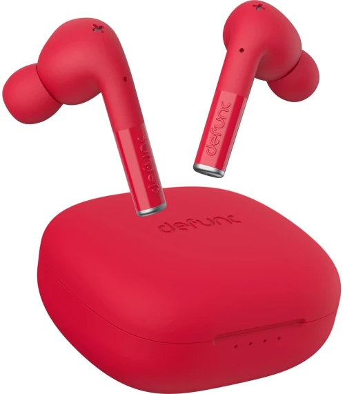 Defunc True Entertainment Bluetooth Ασύρματα Ακουστικά - Κόκκινο