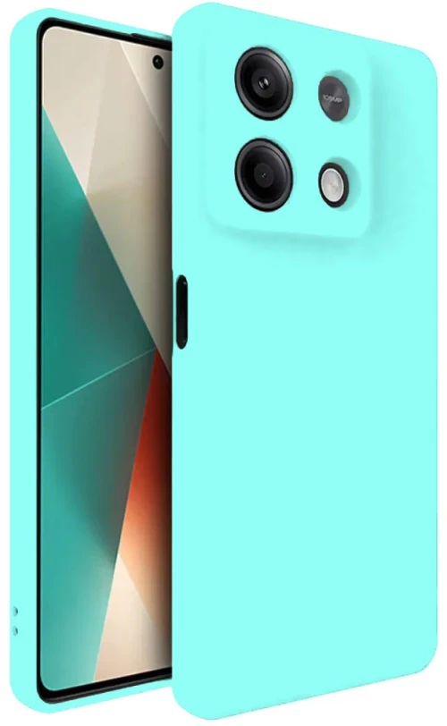 Θήκη Silky And Soft για Xiaomi Redmi Note 13 - Τιρκουάζ