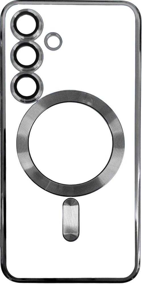 Θήκη MagSafe Magnetic για Samsung Galaxy S24 - Ασημί