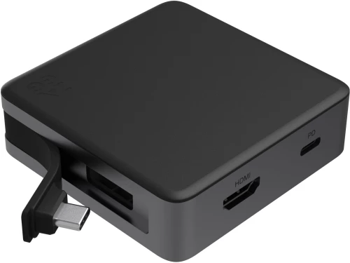 Zagg Φορητό Hub 4 θέσεων 1x USB-C PD, 1x USB-C, 1x USB-A & 1x HDMI
