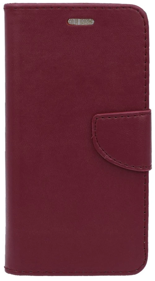 Θήκη flip με υποδοχή καρτών και δυνατότητα STAND για Samsung Galaxy A35 5G - Μπορντό
