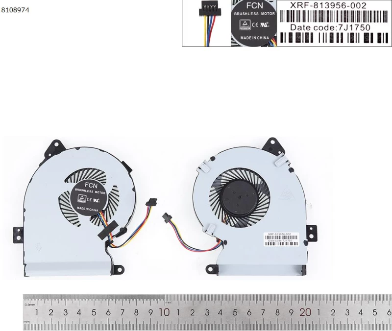 Fan Ανεμιστηράκι ASUS R540 R540UP X540LJ