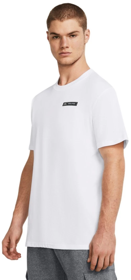 UA HW ARMOUR LABEL SS 1382831-100 UNDER ARMOUR Λευκό