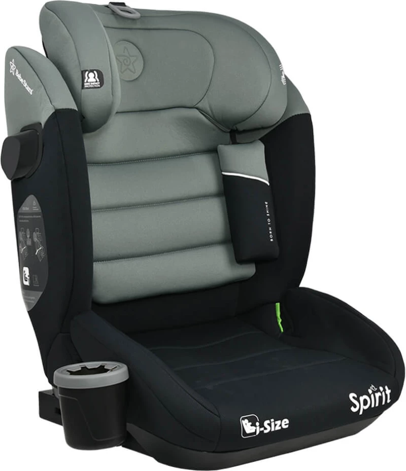 Bebe Stars Spirit Καθισματάκι Αυτοκινήτου i-Size με Isofix Olive
