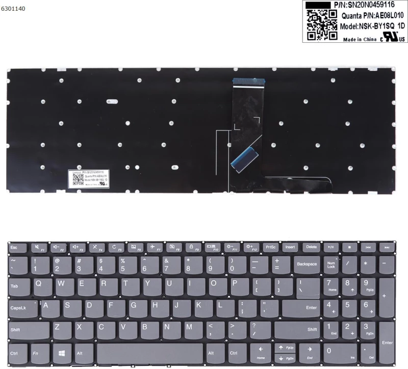 Πληκτρολόγιο Keyboard Lenovo 330-15IGM 330-15ICH 330-15IBK