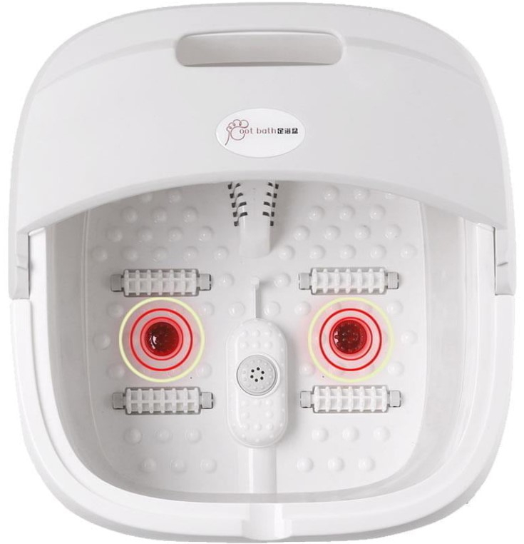 ΑΝΑΔΙΠΛΟΥΜΕΝΟ ΠΟΔΟΛΟΥΤΡΟ  ΘΕΡΜΑΙΝΟΜΕΝΟ  SQ-806 ΡΟΖ