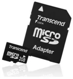 Transcend microSD 2GB + SD-Adapter