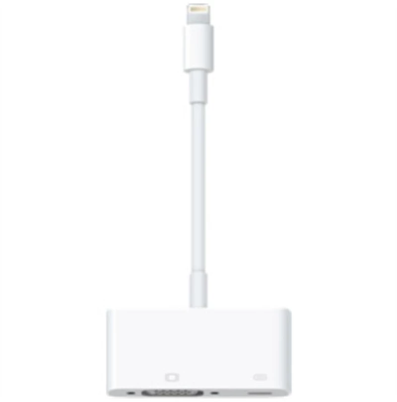 Apple MD825 Μετατροπέας Lightning male σε VGA female Λευκό