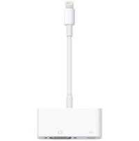 Apple MD825 Μετατροπέας Lightning male σε VGA female Λευκό