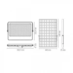 Προβολέας LED με Ηλιακό Πάνελ 300W Arrango