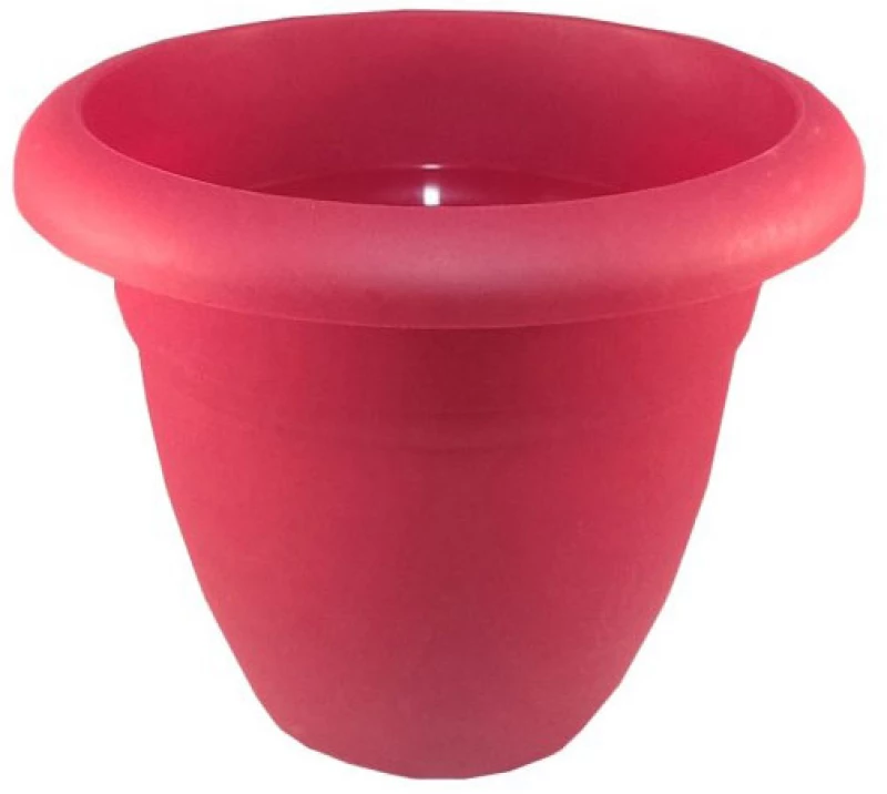 Γλάστρα Στρόγγυλη Πλαστική Μπορντώ 39x32cm 18L Micplast - 11018409